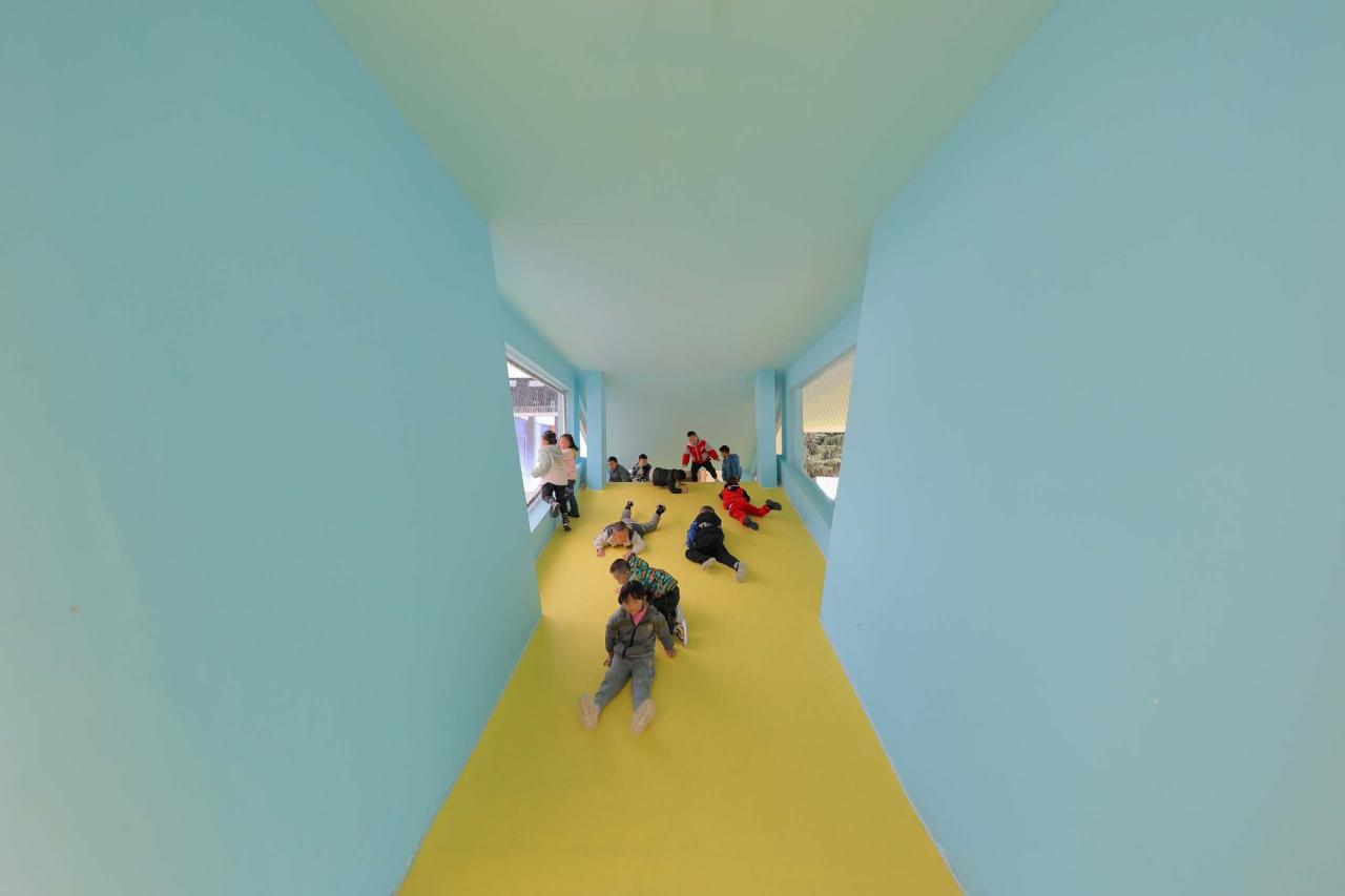 BIM建筑|九寨沟县启航幼儿园 / 东意建筑