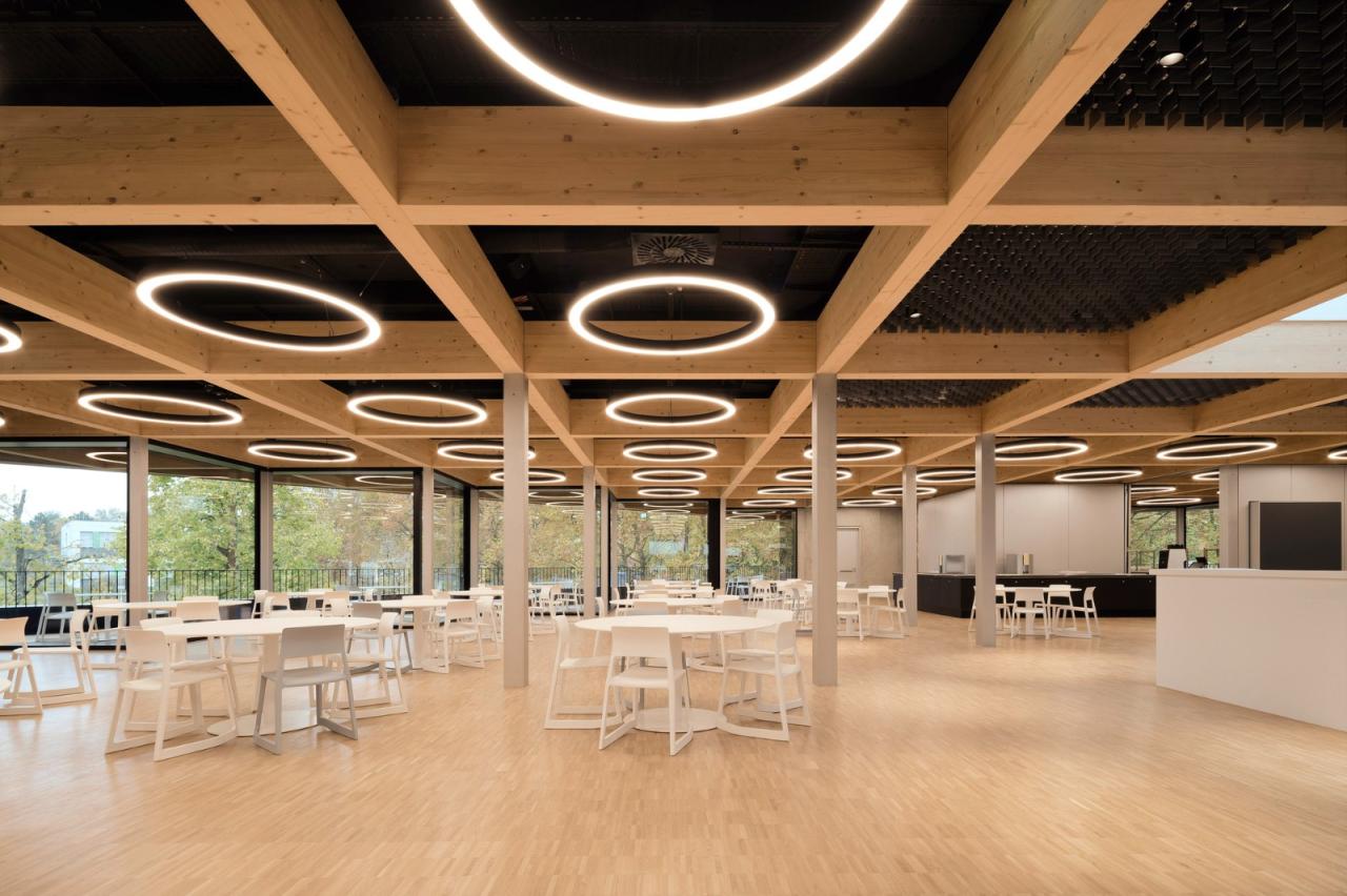 BIM建筑|旋转45度，校园食堂与媒体中心 / wulf architekten