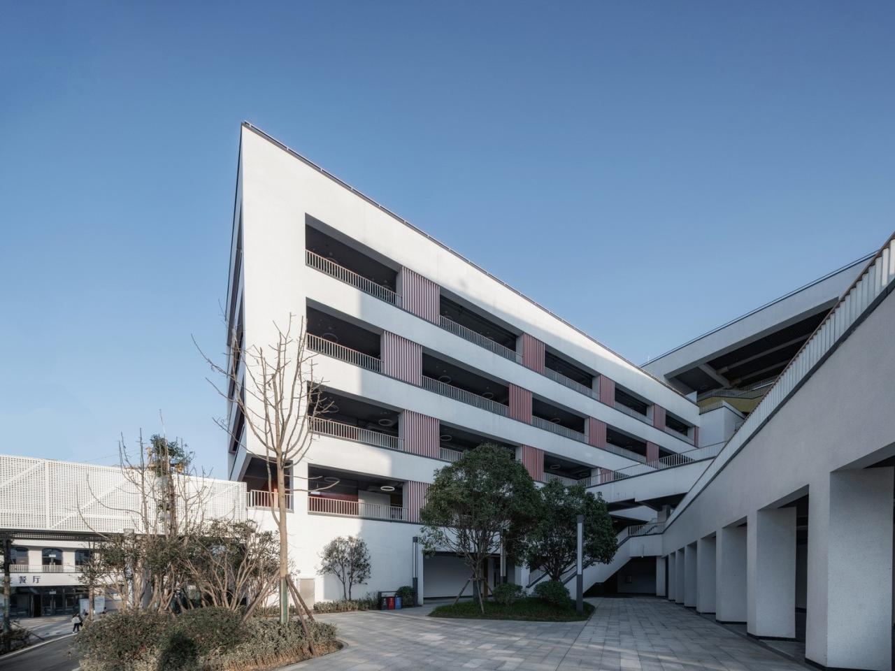 BIM建筑|吉首中驰·湘郡礼德学校（一期）/ 象外营造工作室