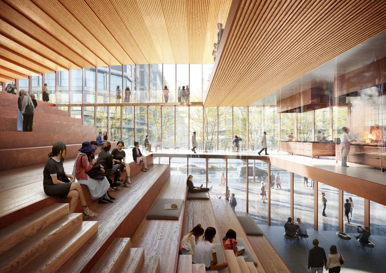 BIM建筑|巴斯克烹饪中心美食开放生态系统设计方案 / BIG