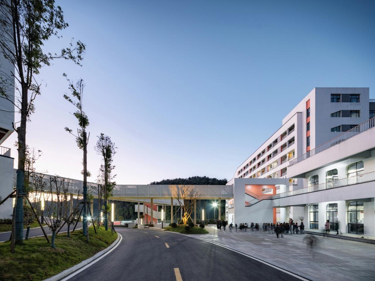 BIM建筑|吉首中驰·湘郡礼德学校（一期）/ 象外营造工作室