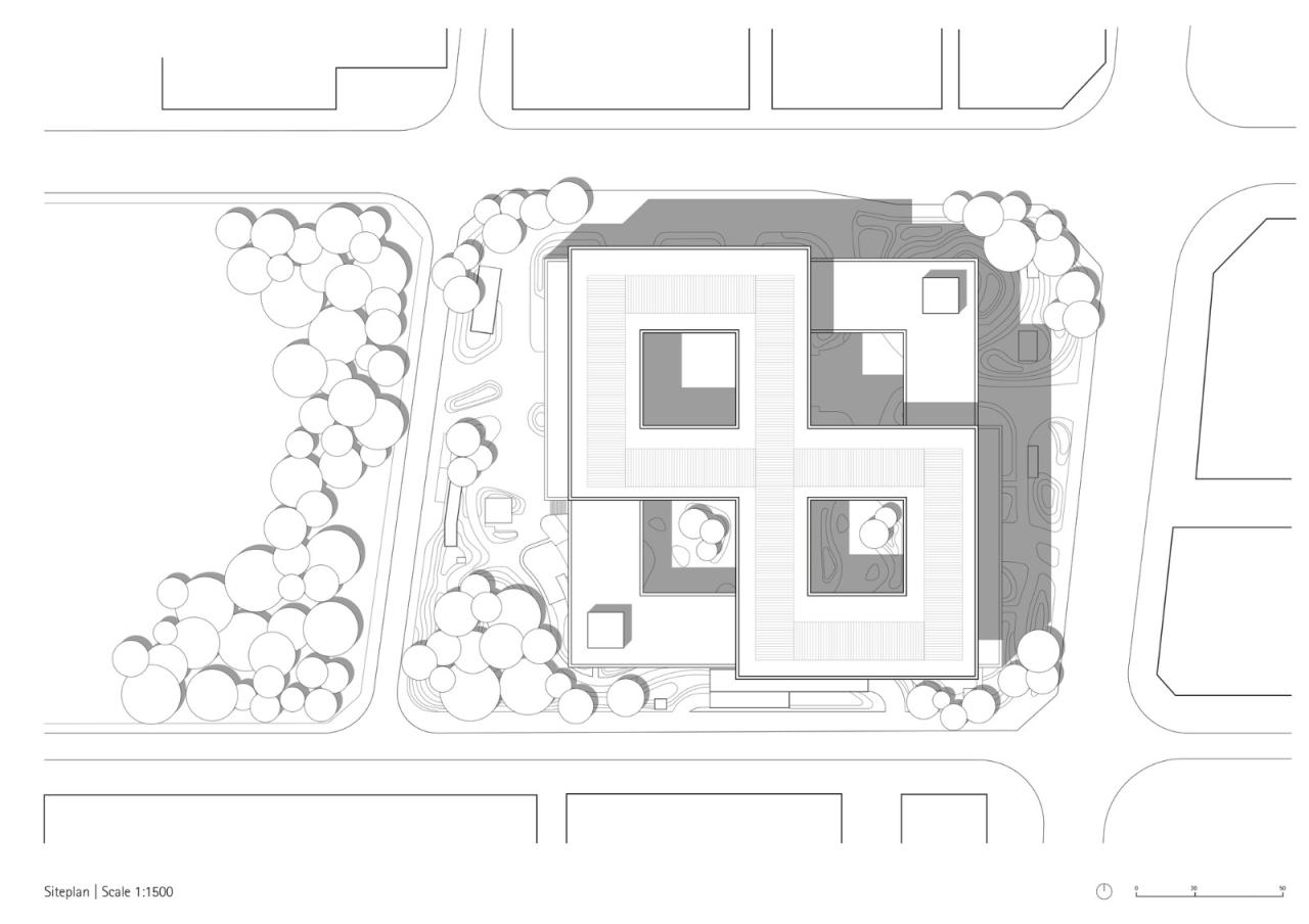 BIM建筑|京东集团西南总部大厦 / gmp Architects