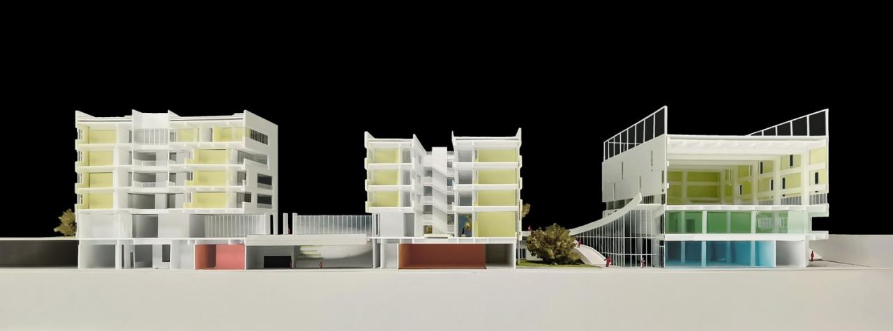 BIM建筑|杭州师范大学附属竞潮小学及幼儿园 / UA尤安设计