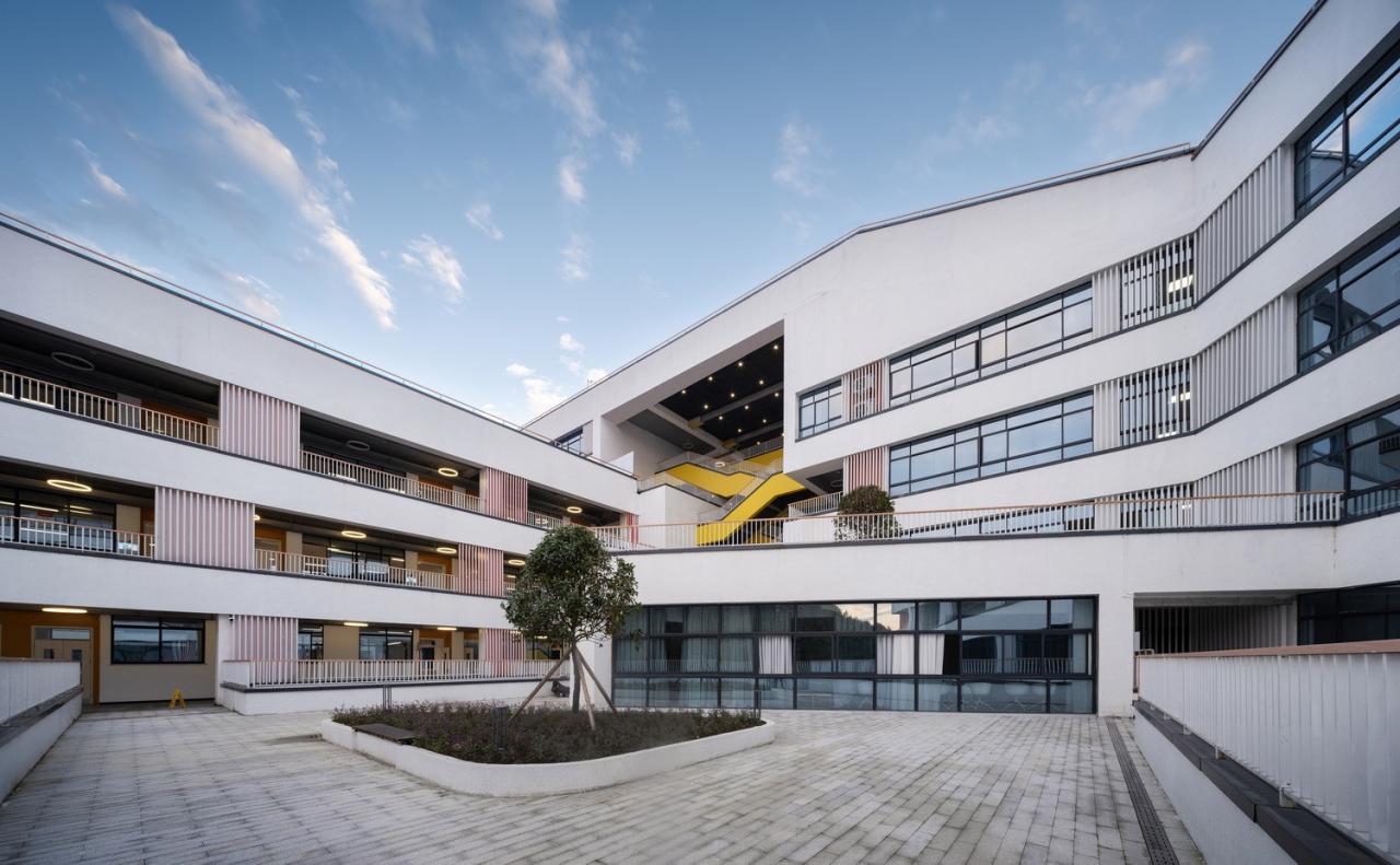 BIM建筑|吉首中驰·湘郡礼德学校（一期）/ 象外营造工作室