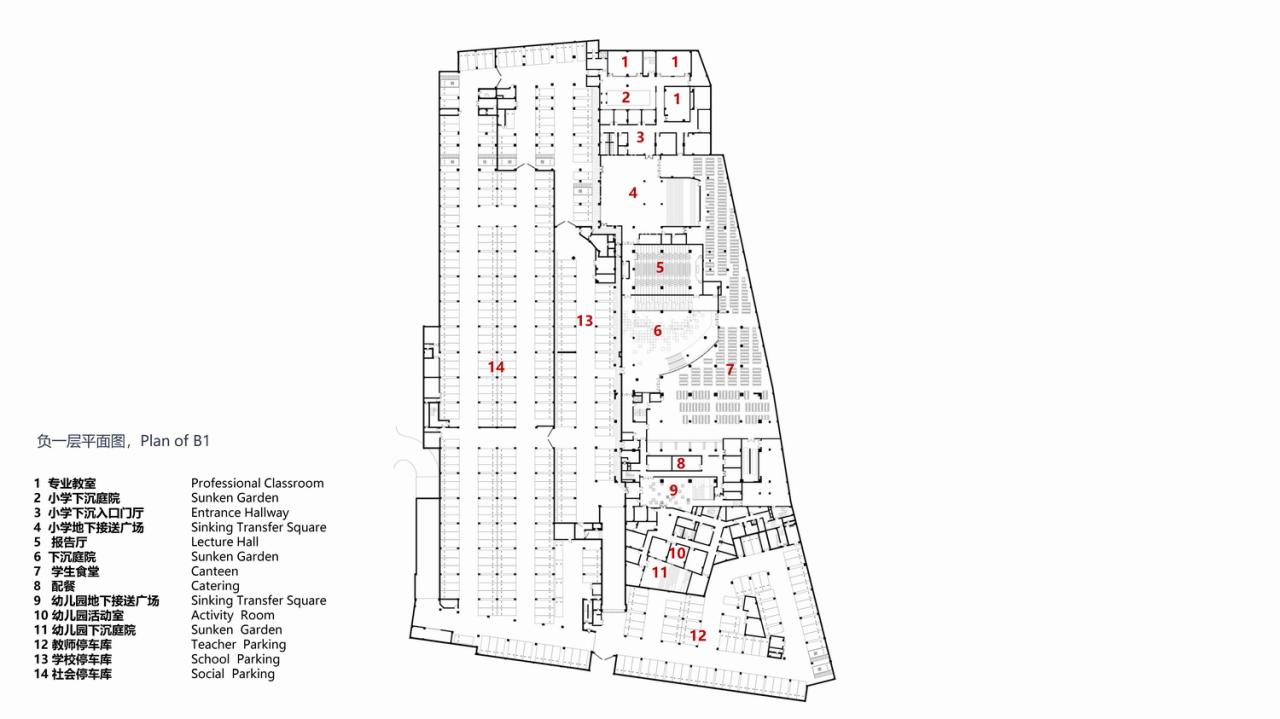 BIM建筑|杭州师范大学附属竞潮小学及幼儿园 / UA尤安设计