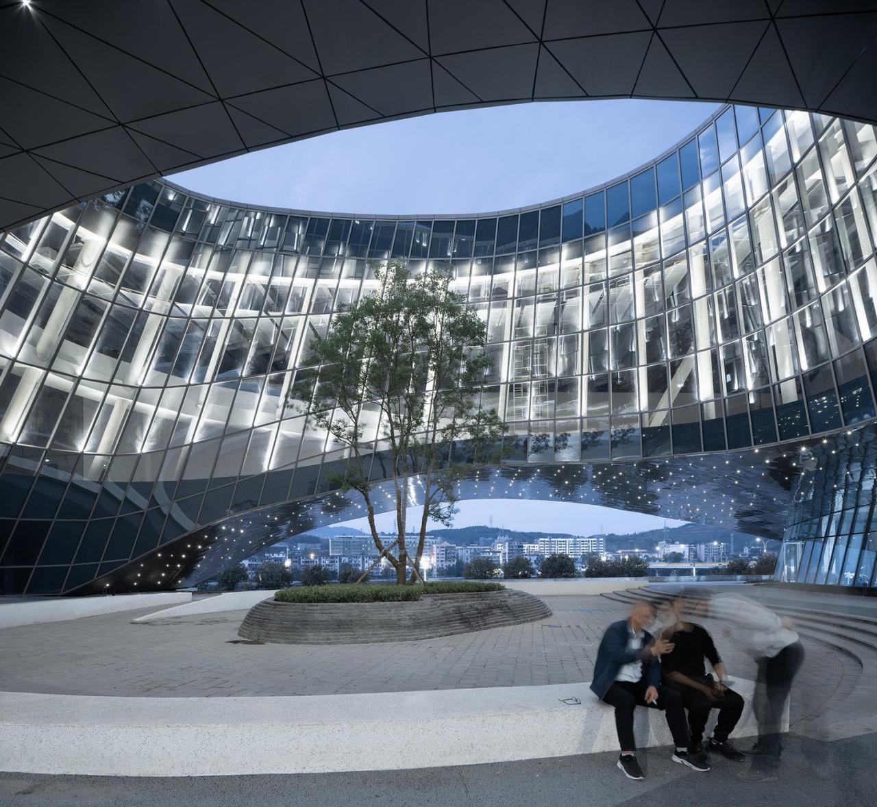 BIM建筑|在地为人，寄乡愁于山水——顺昌博物馆 / 浙江大学建筑设计研究院