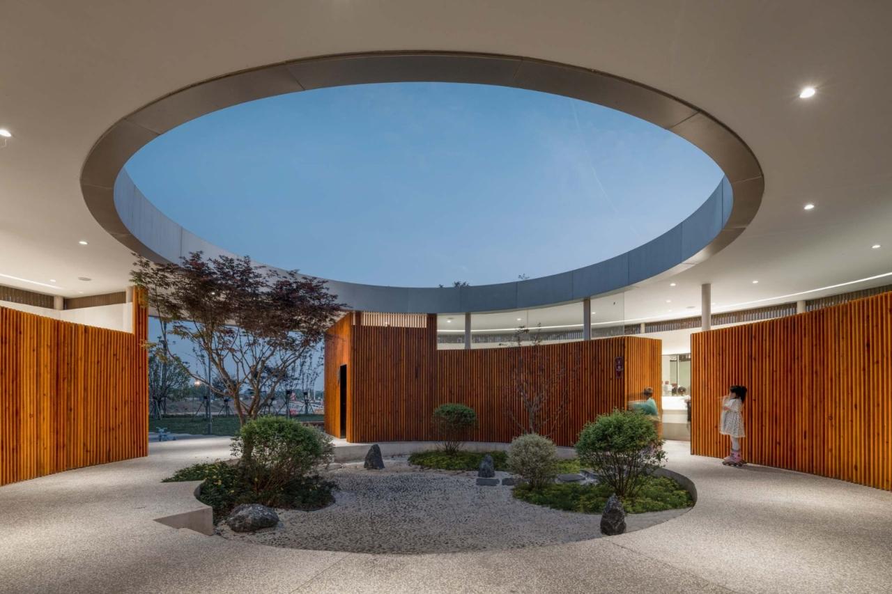 BIM建筑|梁子湖长岭渡口景观公厕 / 原榀建筑