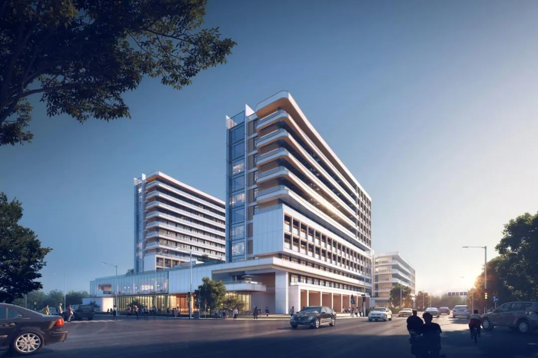 BIM建筑|理想社区：城市型康养， 国华人寿首家国际康养中心 / 栖城设计