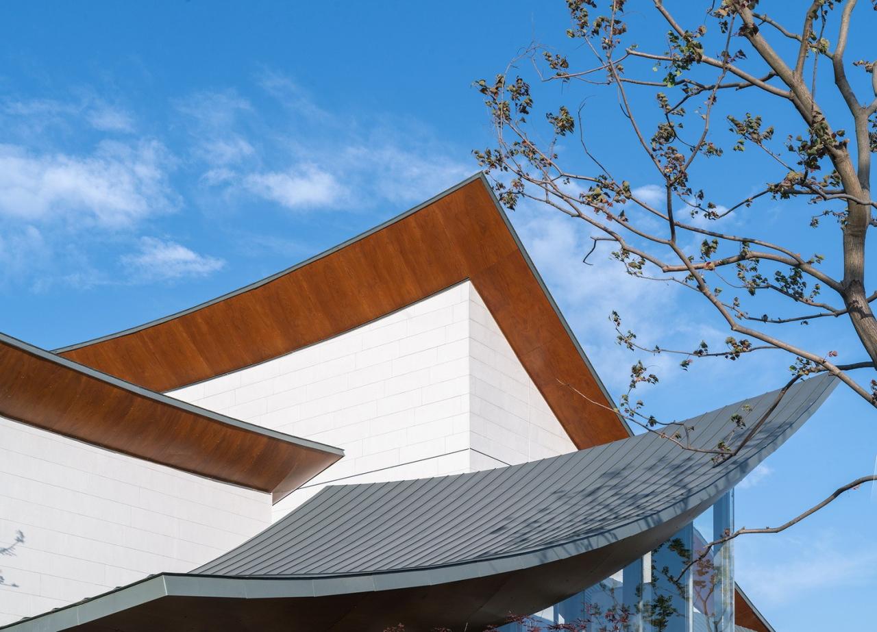 BIM建筑|向史而新：謇里小镇展览馆 / goa大象设计