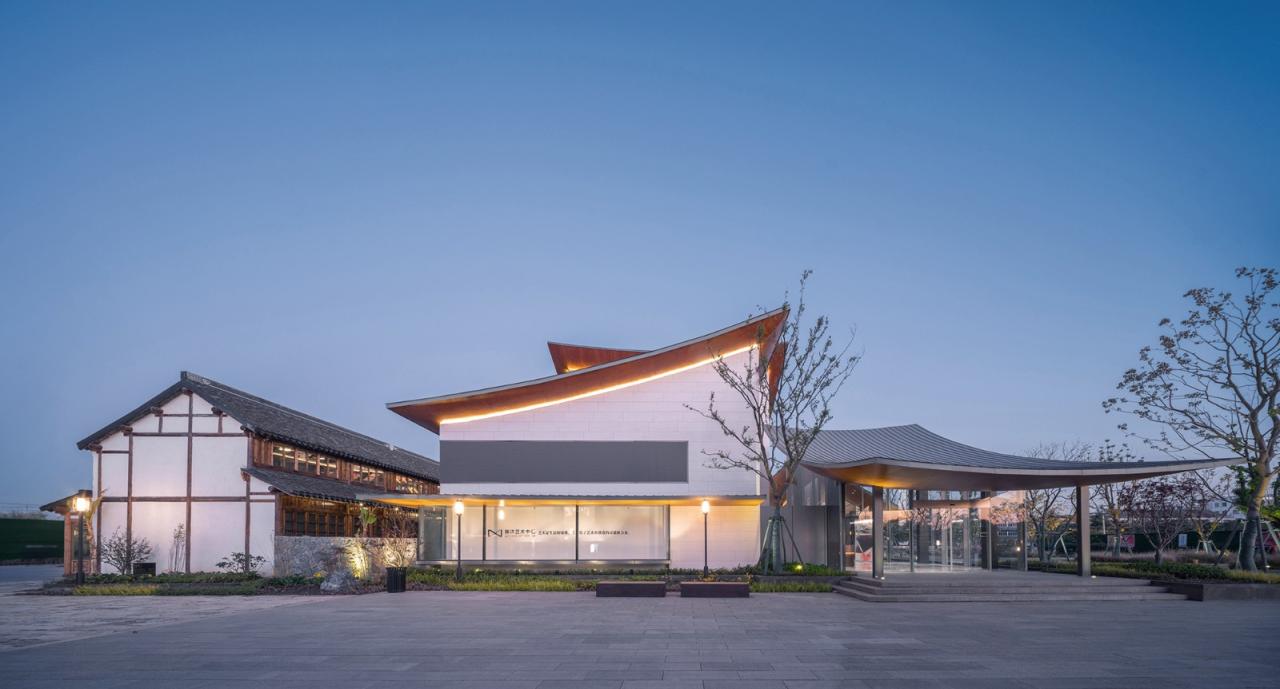 BIM建筑|向史而新：謇里小镇展览馆 / goa大象设计