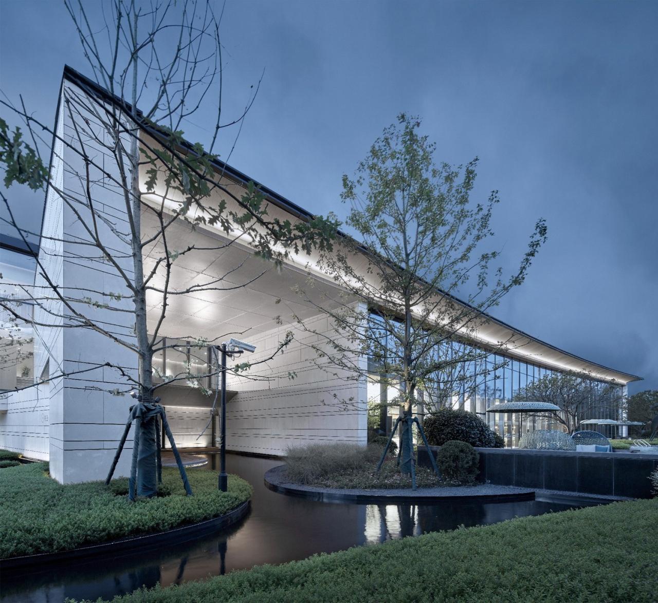 BIM建筑|上海中信泰富-仁恒海和院展示中心 / UA尤安设计