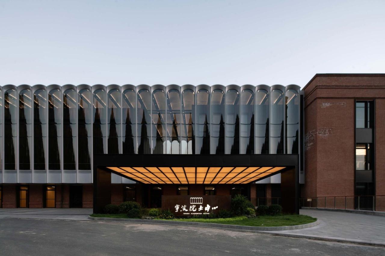 BIM建筑|宁波院士中心 / 同济大学建筑设计研究院