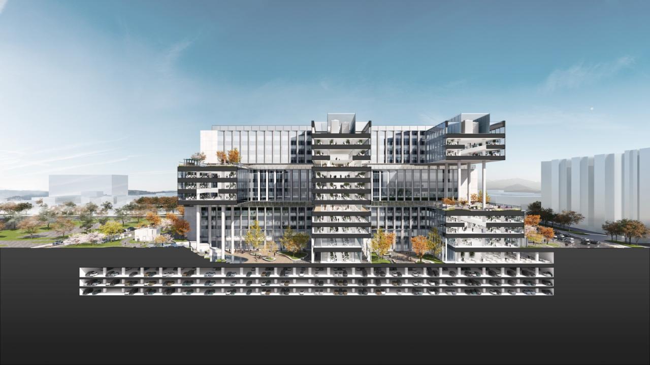 BIM建筑|京东集团西南总部大厦 / gmp Architects