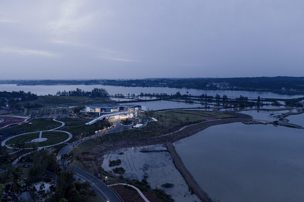 BIM建筑|长在《诗经》里的建筑，嘉鱼诗经美学馆 / BA作品
