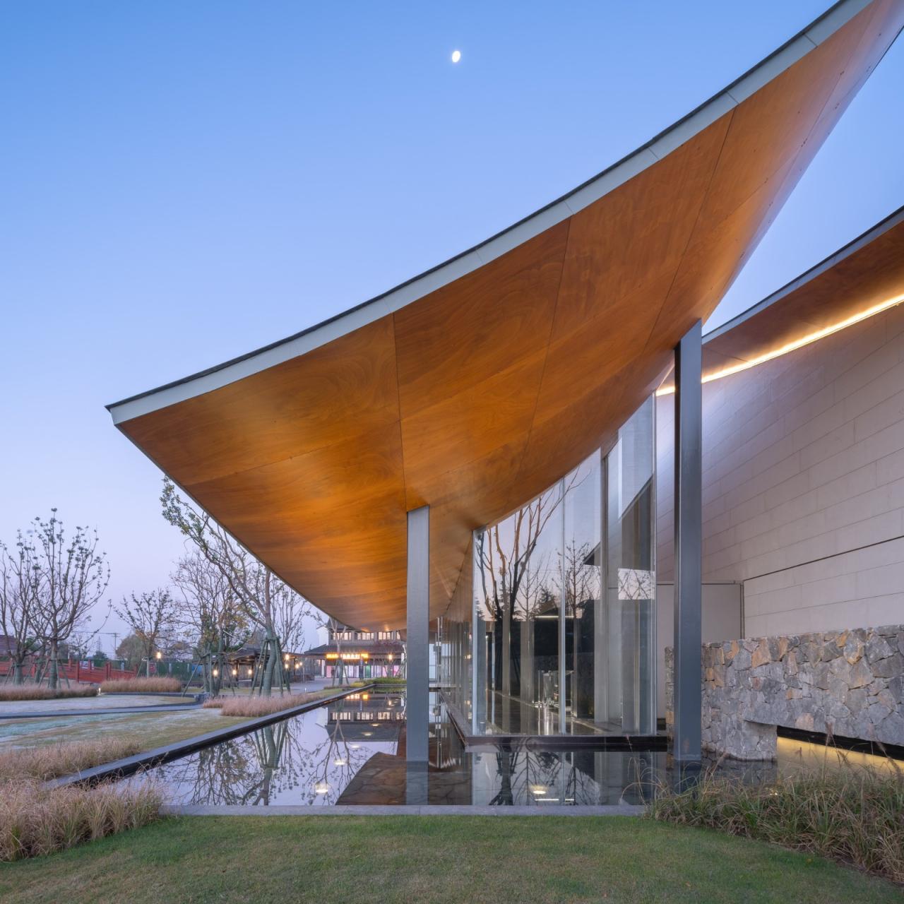 BIM建筑|向史而新：謇里小镇展览馆 / goa大象设计