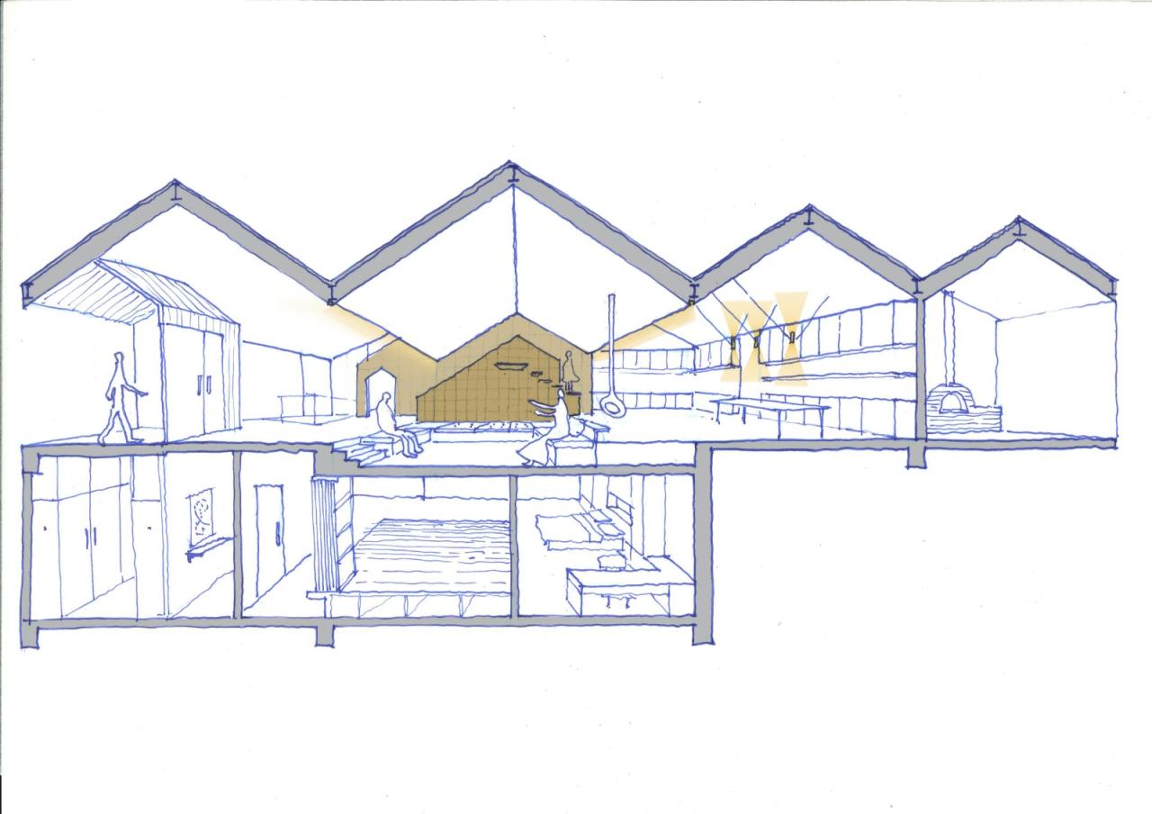 BIM建筑|山簷之家 /上滕联合建筑师事务所