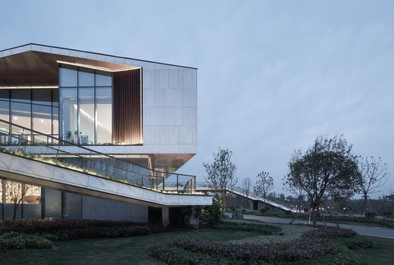 BIM建筑|长在《诗经》里的建筑，嘉鱼诗经美学馆 / BA作品