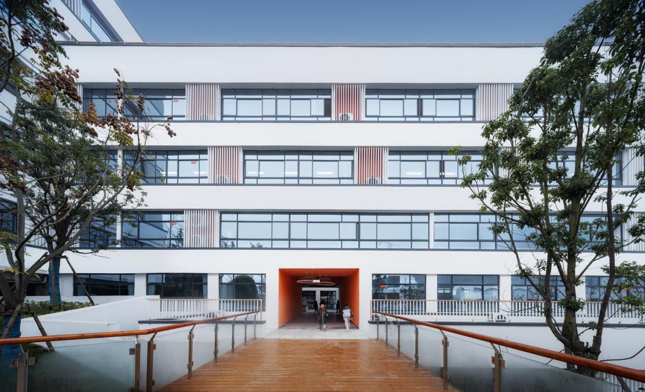 BIM建筑|吉首中驰·湘郡礼德学校（一期）/ 象外营造工作室