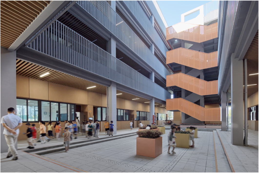 BIM建筑|杭州师范大学附属竞潮小学及幼儿园 / UA尤安设计