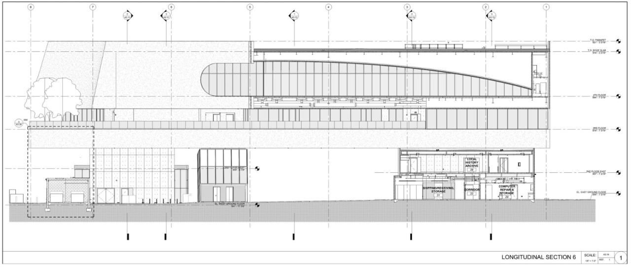 BIM建筑|Riverside 市立图书馆 / Johnson Favaro