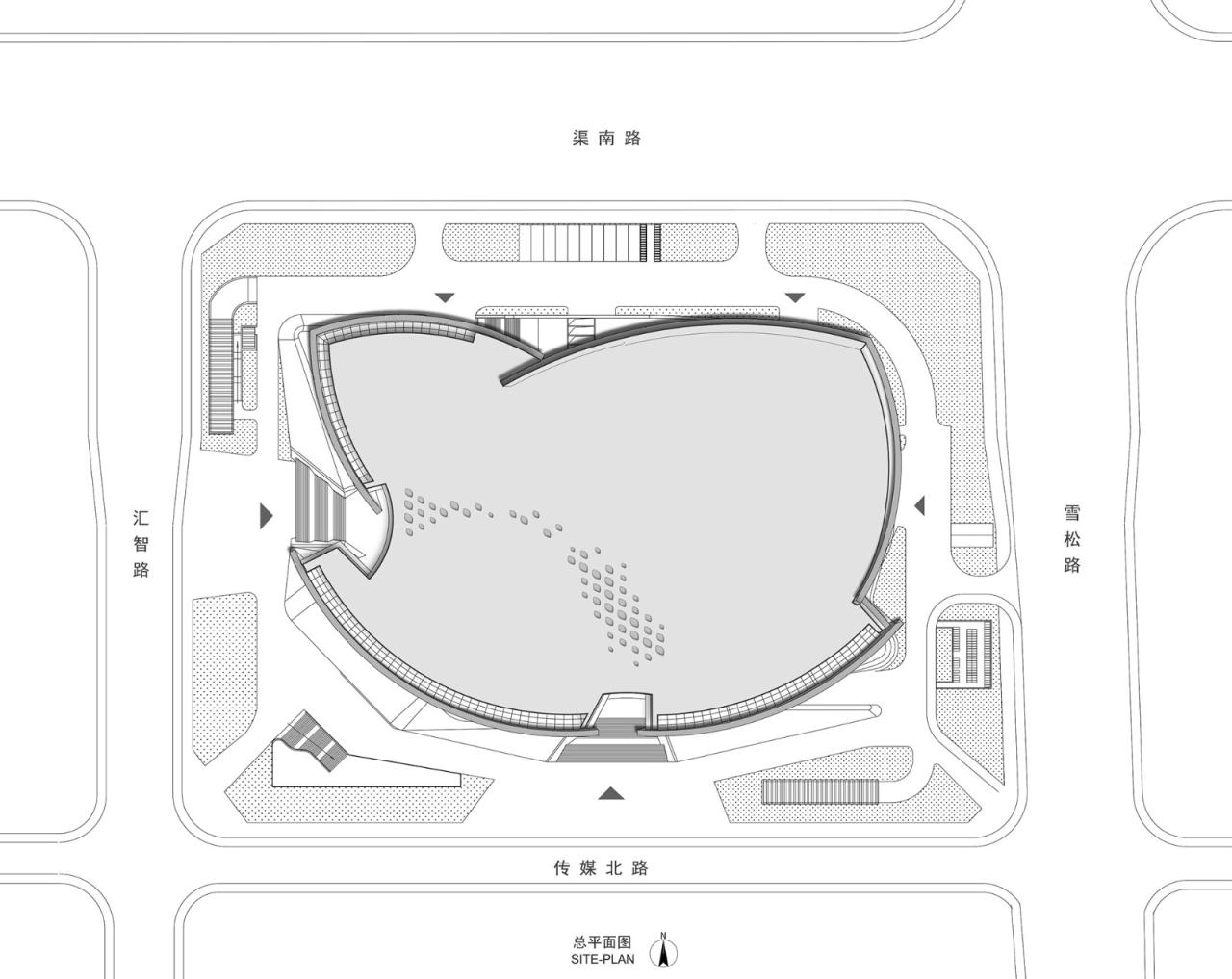 BIM建筑|郑州大剧院 / 哈尔滨工业大学建筑设计研究院