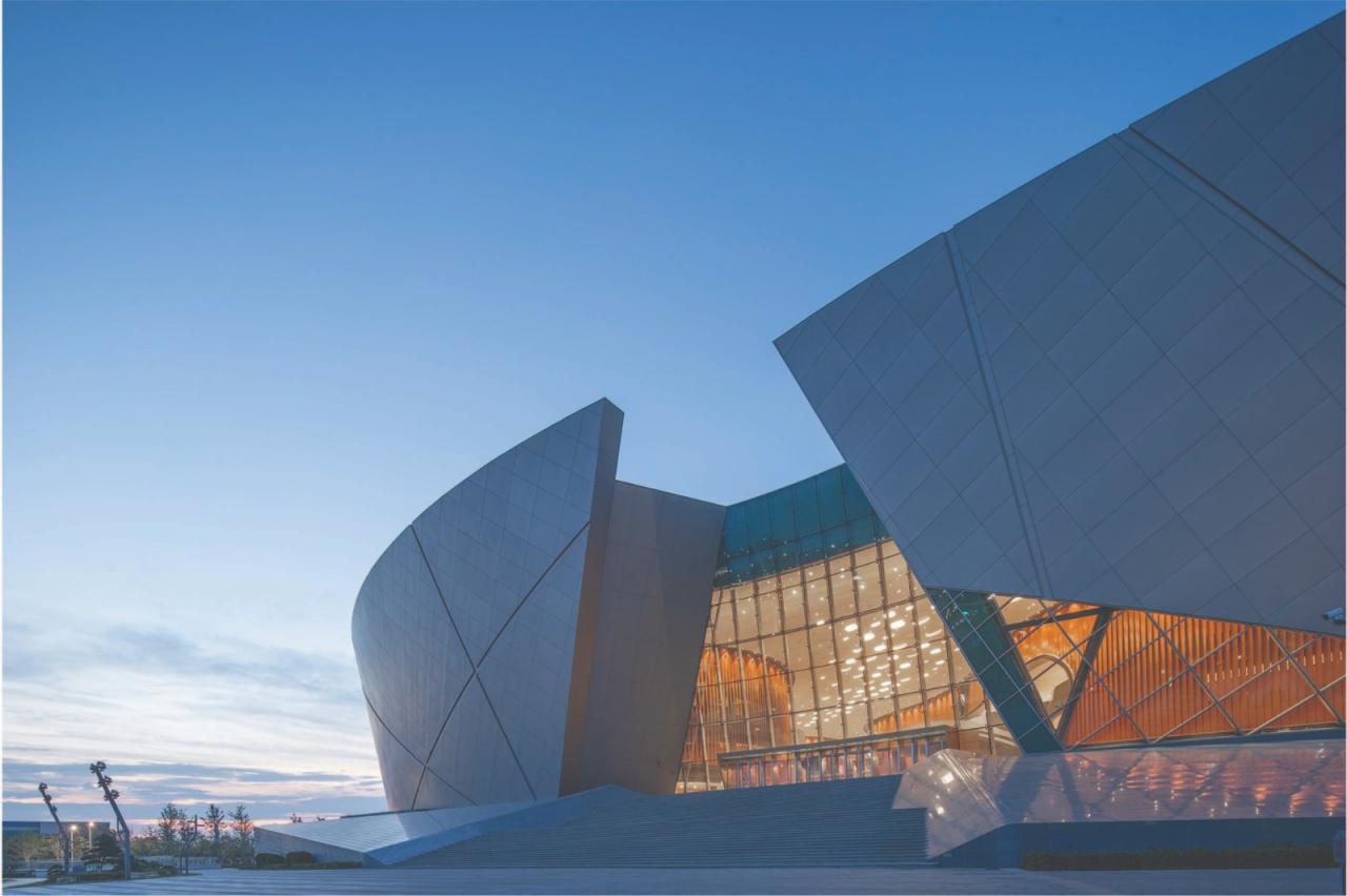 BIM建筑|郑州大剧院 / 哈尔滨工业大学建筑设计研究院