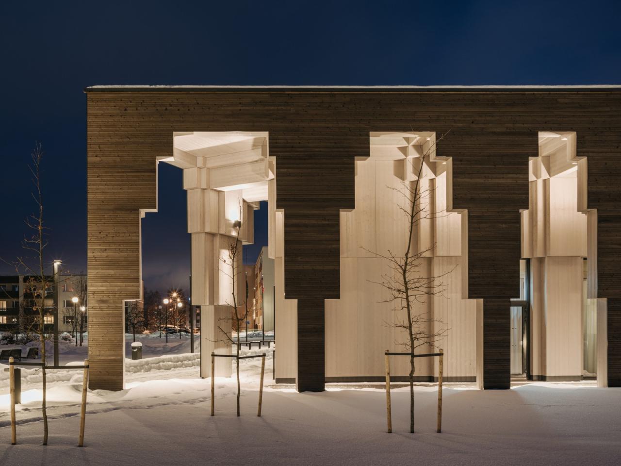 BIM建筑|Saue 乡村市政建筑 / molumba