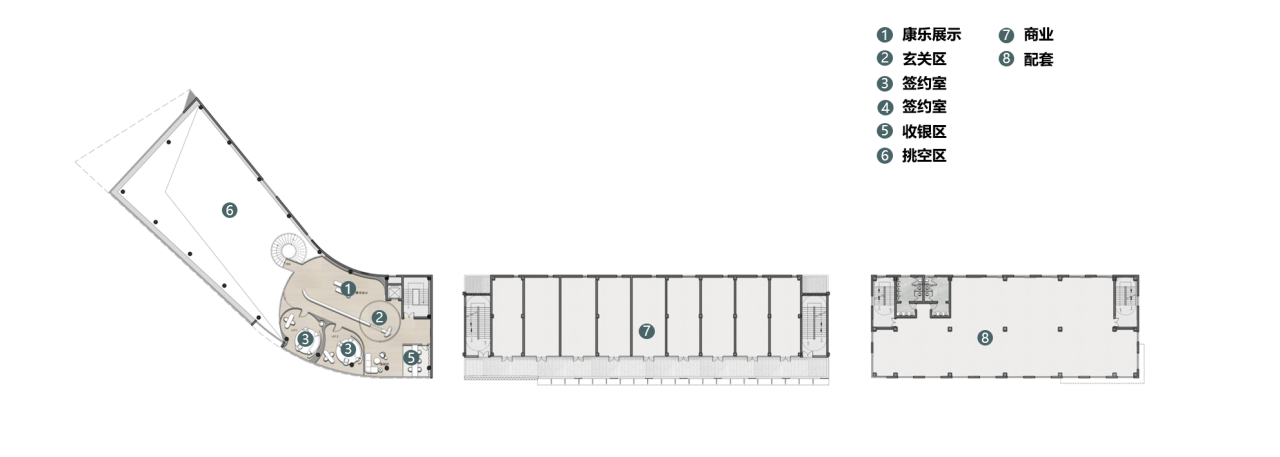 BIM建筑|丝带萦绕于山林间的遐想-昆明华侨城 ▪ 滇中乐活城社区中心 / 成执设计