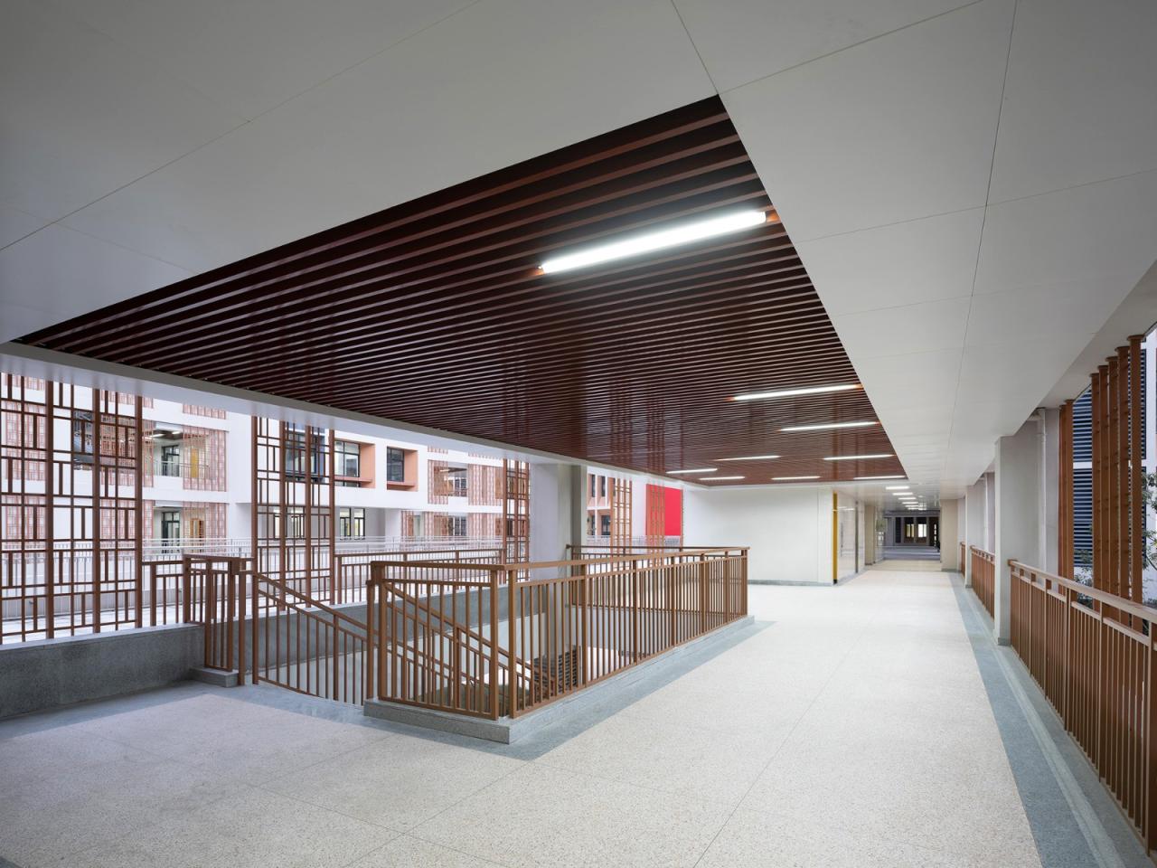 BIM建筑|开放式教育园林——宁波万科潘火实验中学 / UA尤安设计