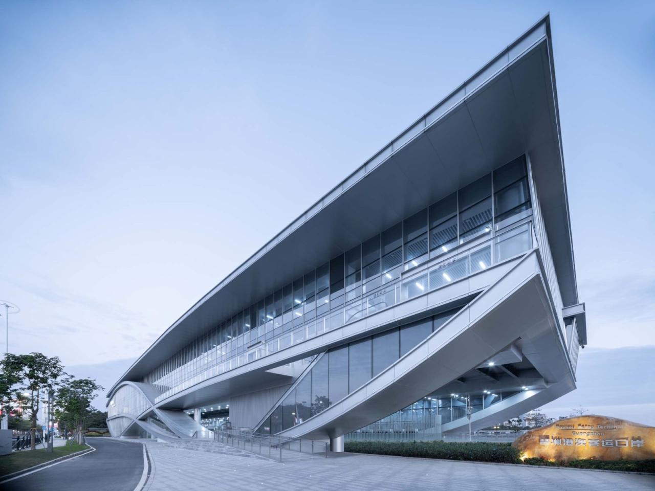 BIM建筑|琶洲港澳客运口岸 / XAA建筑事务所