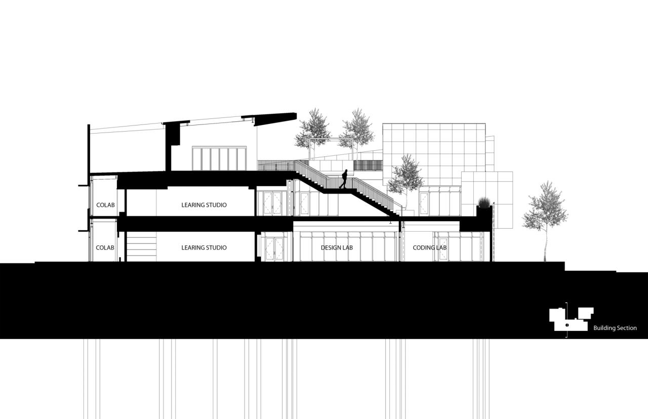 BIM建筑|TIDE 学院 / LPA