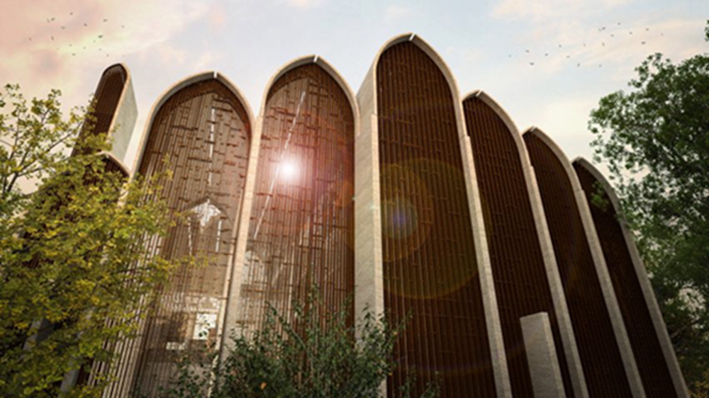 BIM建筑|艾迪亚工作室设计普雷斯顿的清真寺