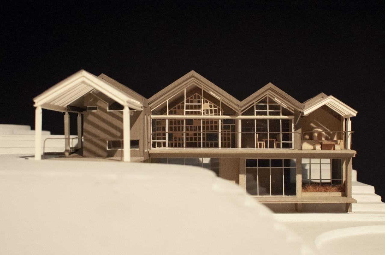 BIM建筑|山簷之家 /上滕联合建筑师事务所