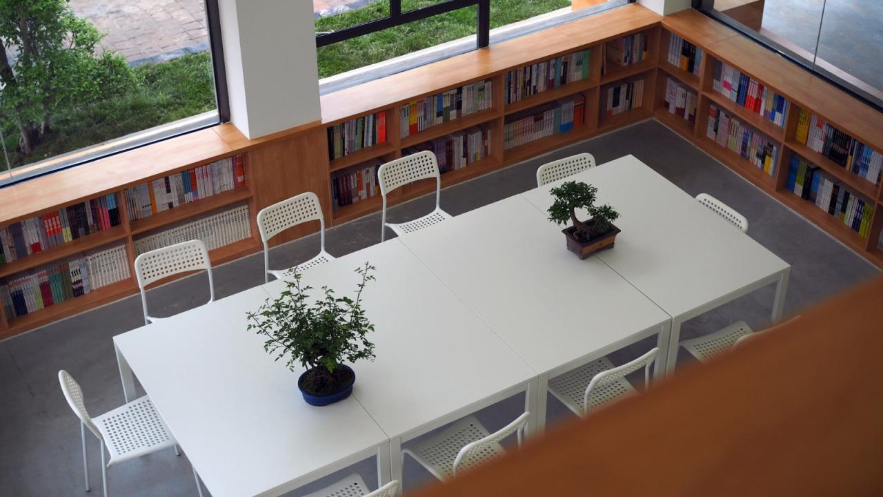 BIM建筑|西安高新第六高级中学图书馆 / 垣建筑·西安建筑科技大学建筑学院