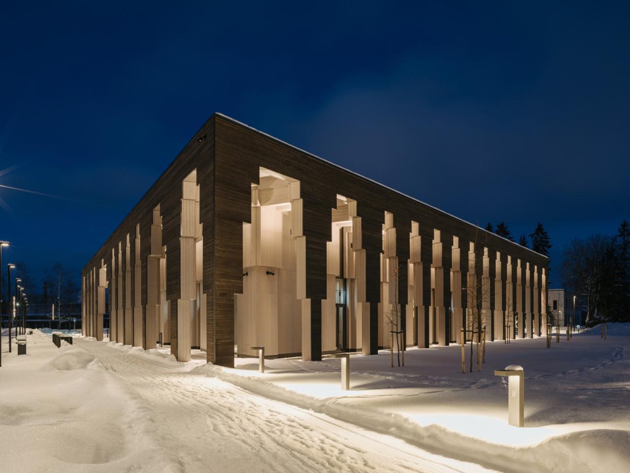 BIM建筑|Saue 乡村市政建筑 / molumba