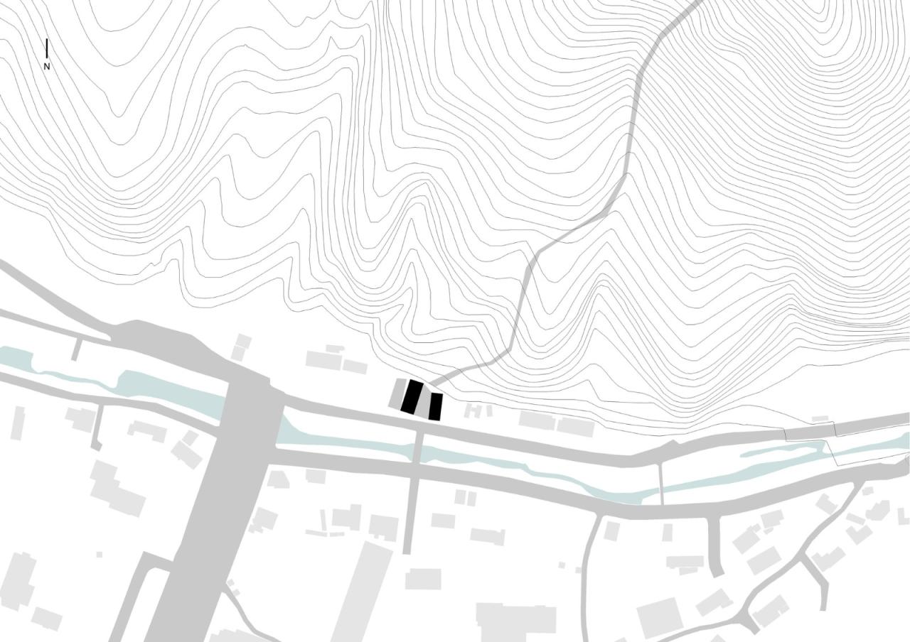 BIM建筑|流水墙体，泰瑞咖啡馆 / NAMELESS Architecture