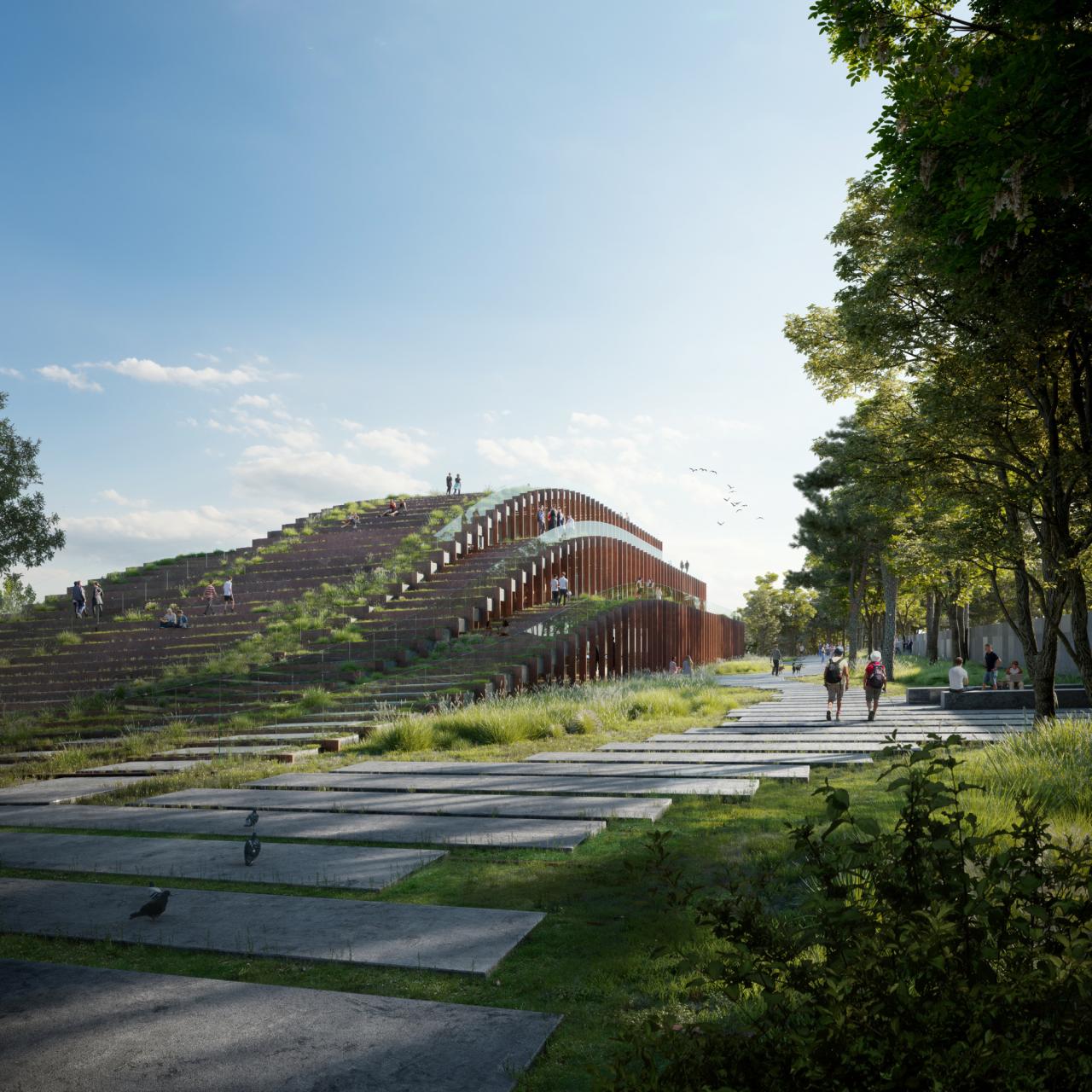 BIM建筑|巴斯克烹饪中心美食开放生态系统设计方案 / BIG