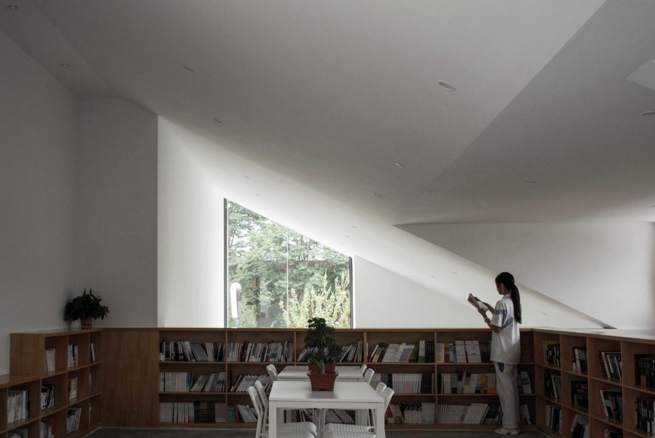 BIM建筑|西安高新第六高级中学图书馆 / 垣建筑·西安建筑科技大学建筑学院