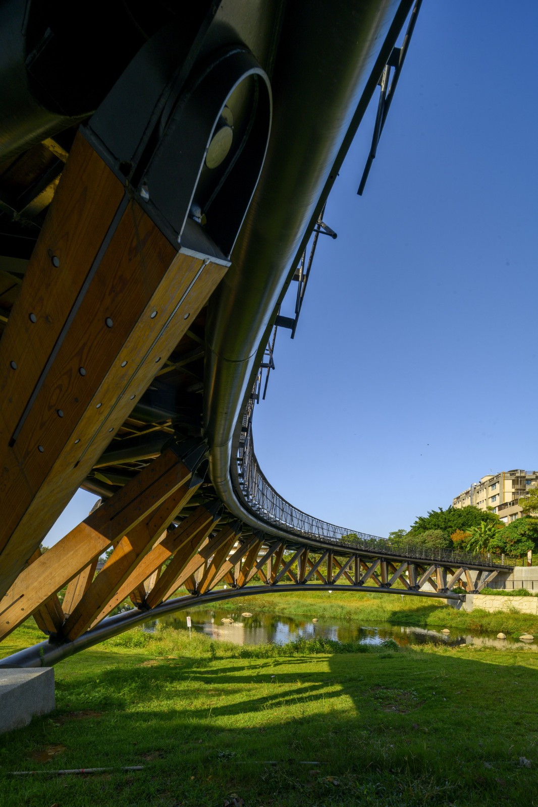 BIM建筑|月见桥 / HWCA Huai-Wen Chang Architect