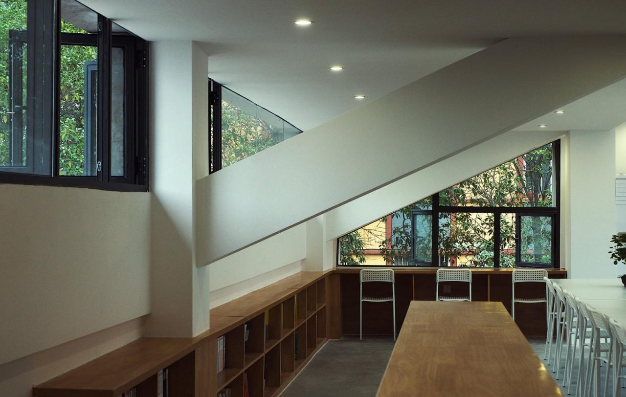 BIM建筑|西安高新第六高级中学图书馆 / 垣建筑·西安建筑科技大学建筑学院