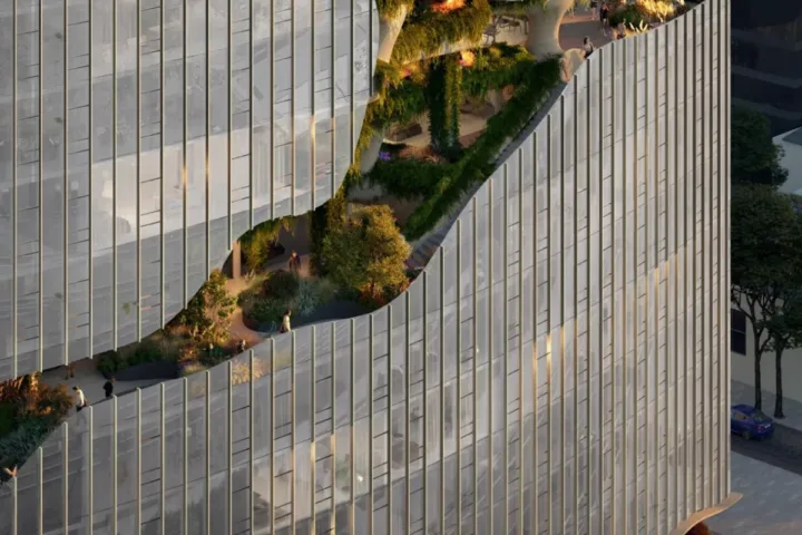 BIM建筑|MAD美国第四个作品“垂直峡谷”动工