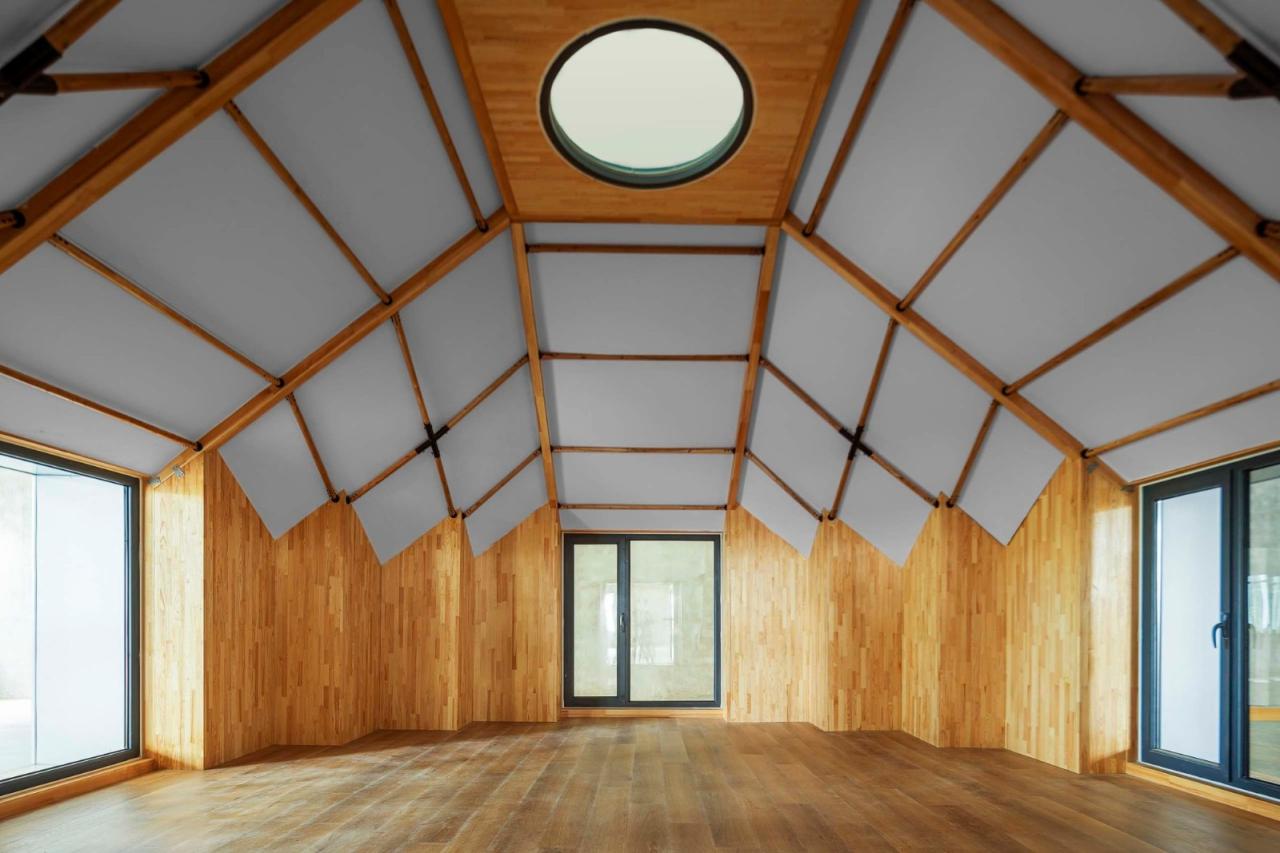 BIM建筑|几何蒙古包 / 阁尔工作室