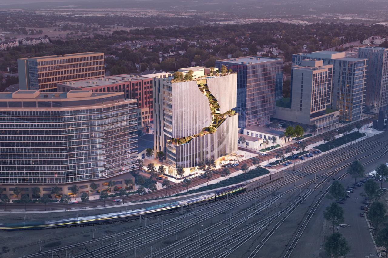 BIM建筑|MAD美国第四个作品“垂直峡谷”动工