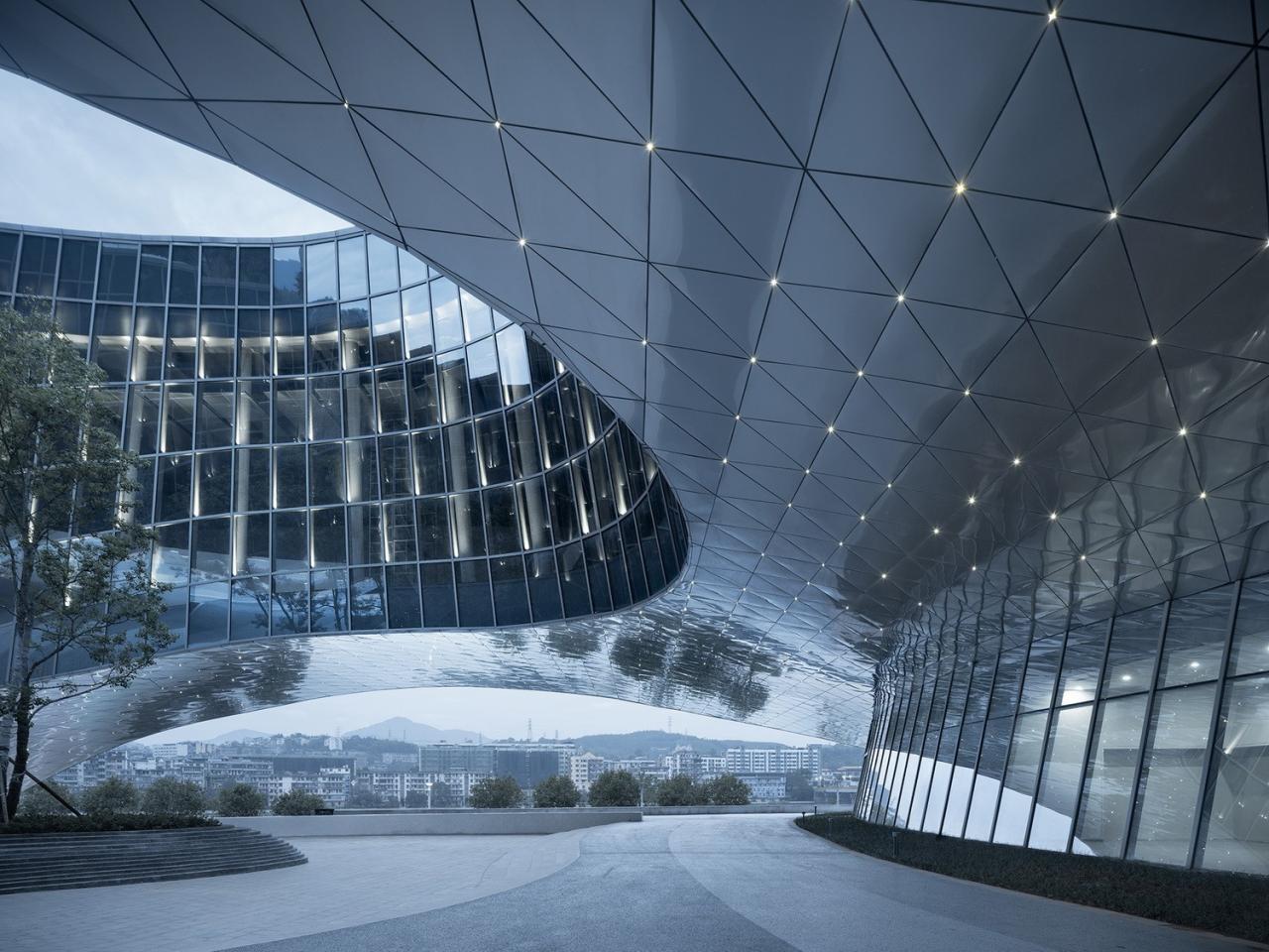 BIM建筑|在地为人，寄乡愁于山水——顺昌博物馆 / 浙江大学建筑设计研究院