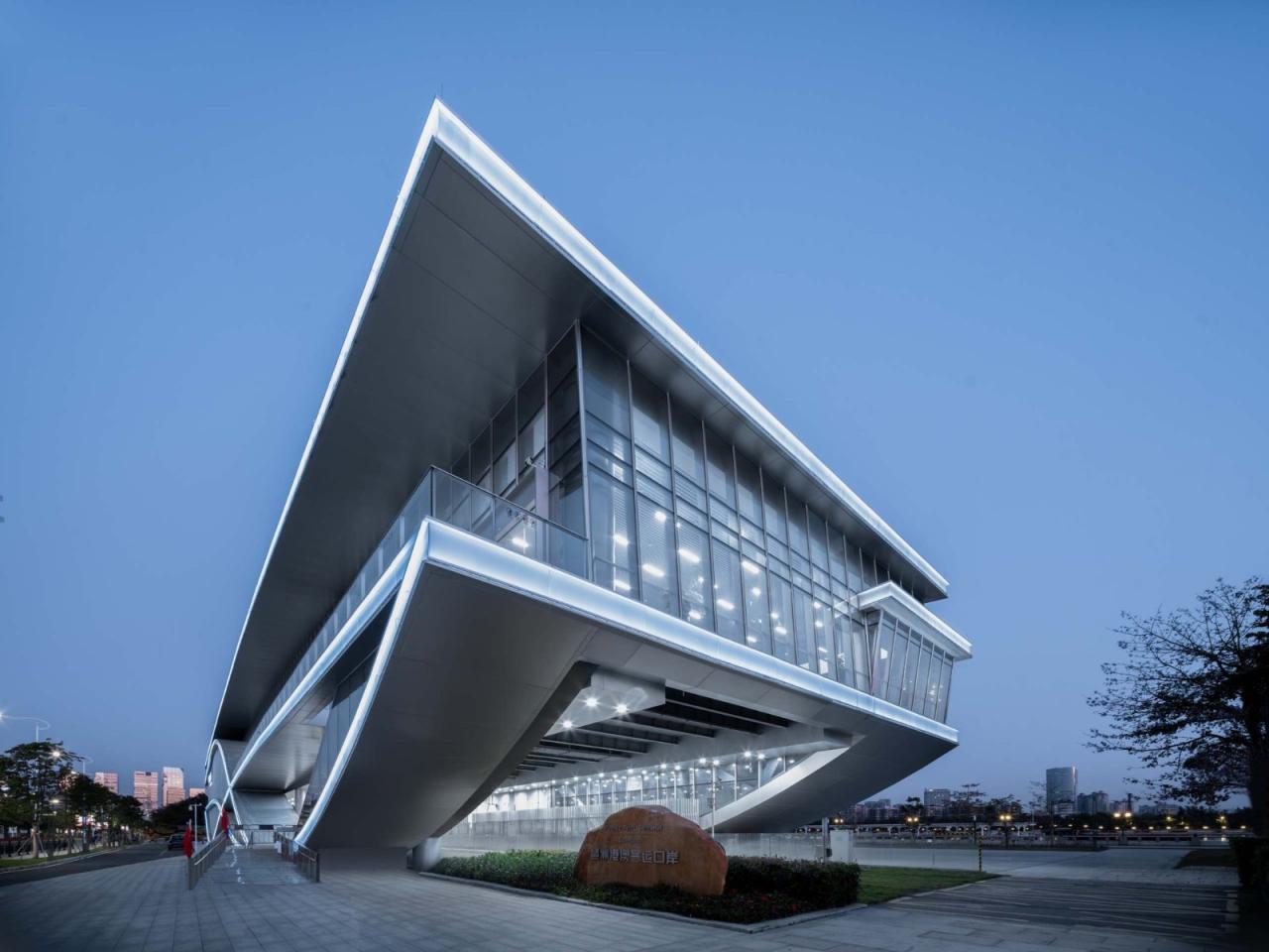 BIM建筑|琶洲港澳客运口岸 / XAA建筑事务所