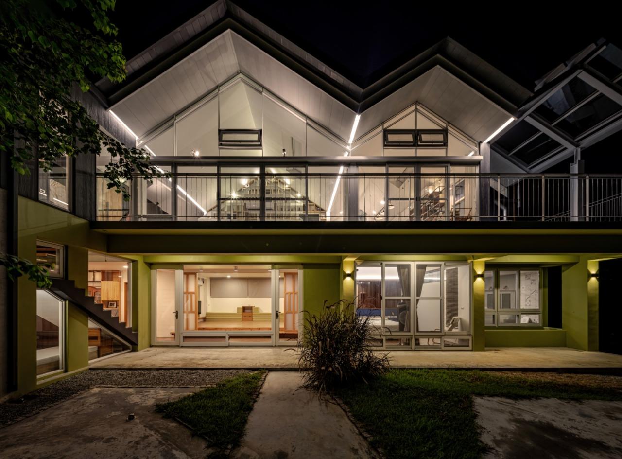 BIM建筑|山簷之家 /上滕联合建筑师事务所