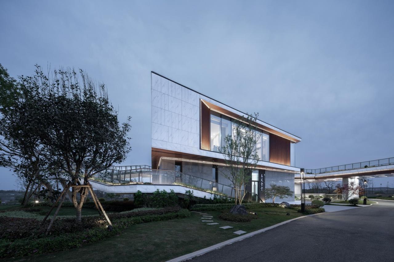 BIM建筑|长在《诗经》里的建筑，嘉鱼诗经美学馆 / BA作品