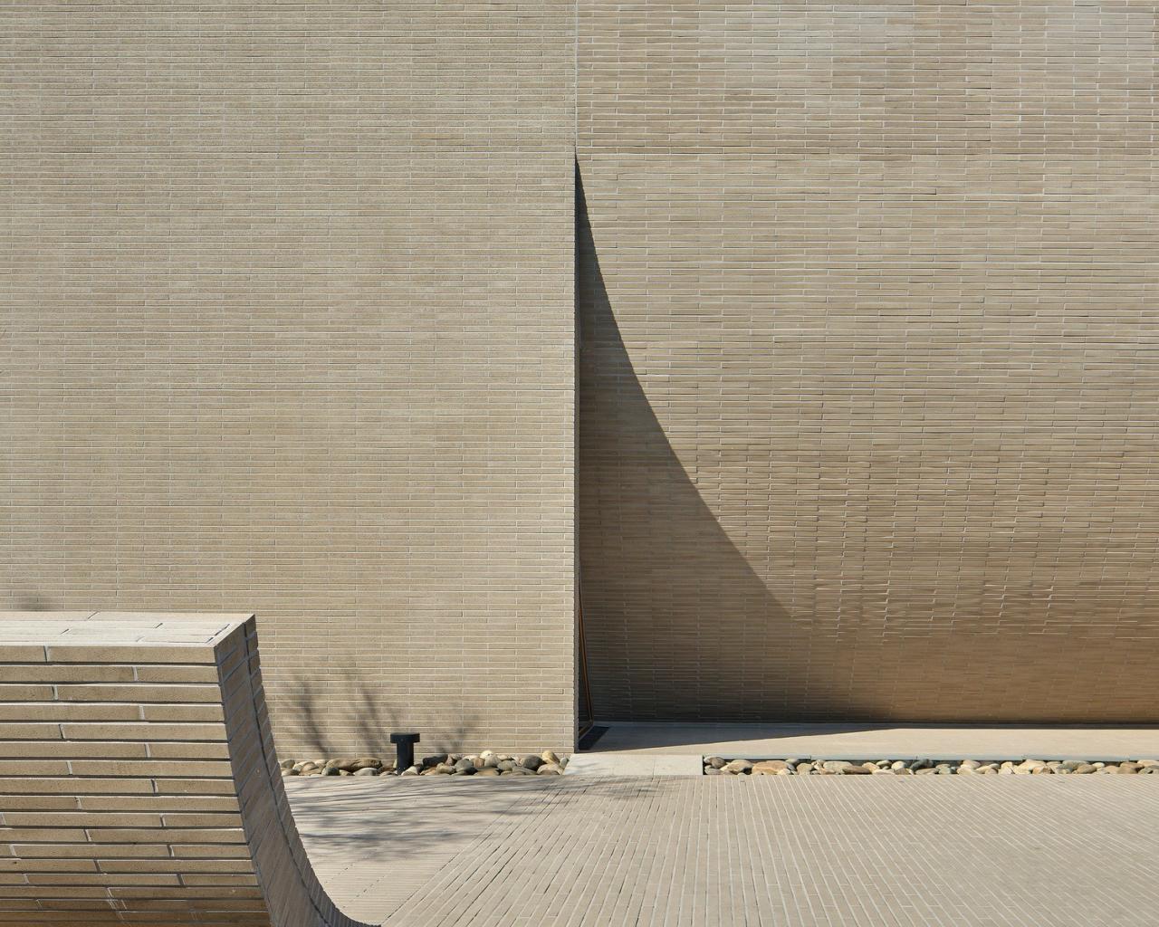 BIM建筑|流水墙体，泰瑞咖啡馆 / NAMELESS Architecture