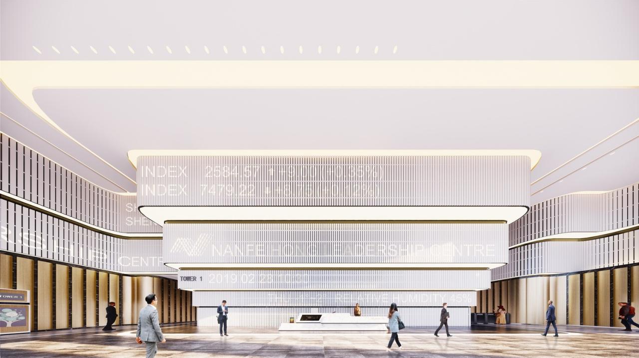 BIM建筑|西安南飞鸿乐荟中心，城市生态商业体 / Aedas