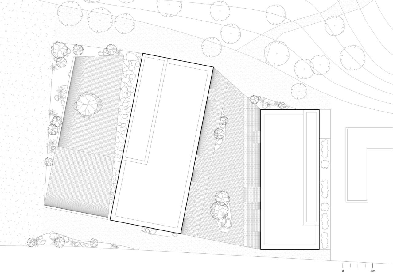 BIM建筑|流水墙体，泰瑞咖啡馆 / NAMELESS Architecture